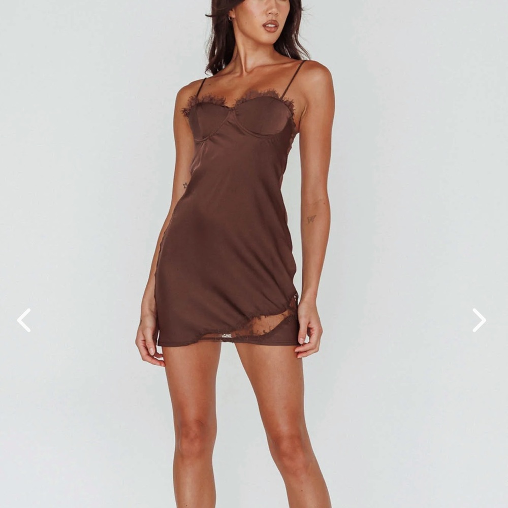 Lace Trim Dress